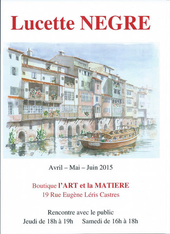 Affiche Lucette Nègre