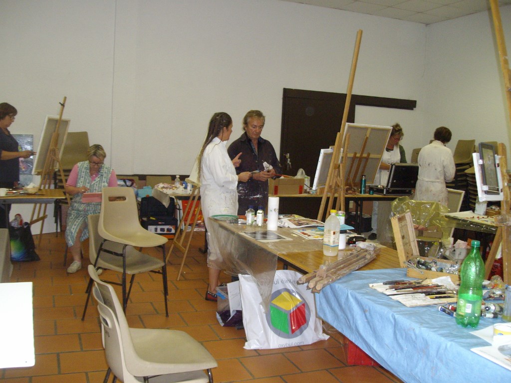 Mars 2016 - Atelier stage de peinture avec Casimir Ferrer – Image 3