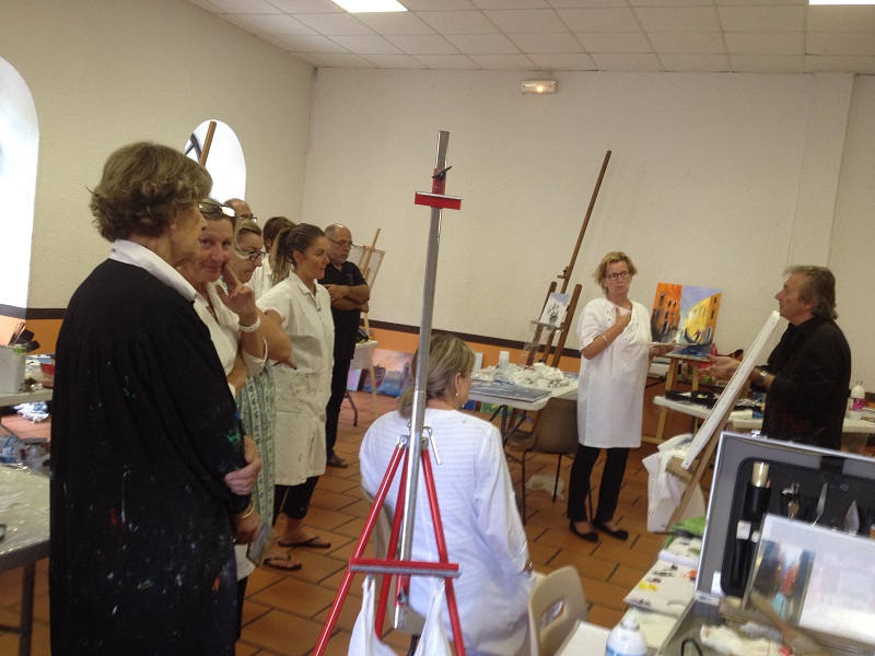 Mars 2016 - Atelier stage de peinture avec Casimir Ferrer – Image 2